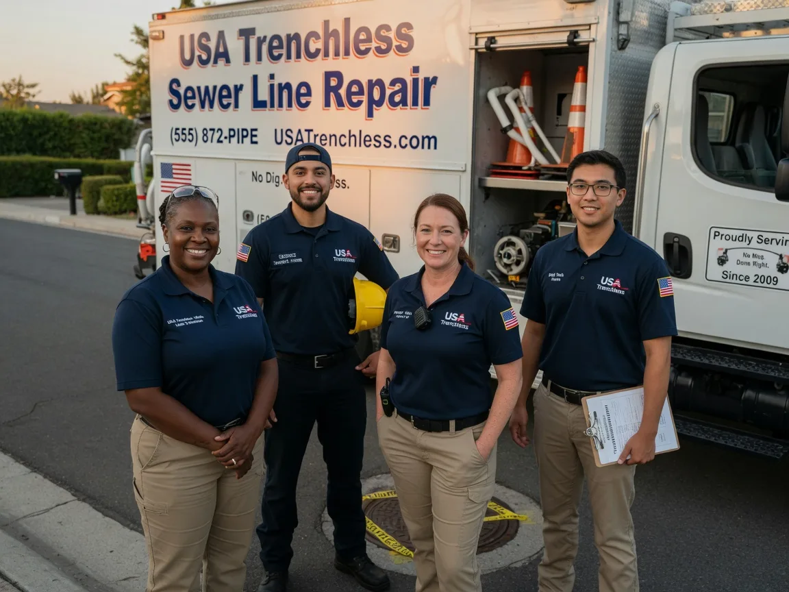 Sewer Line Repair company in Santa Anna, TX